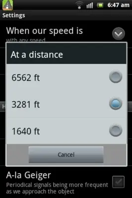 Speedcam the world android App screenshot 5